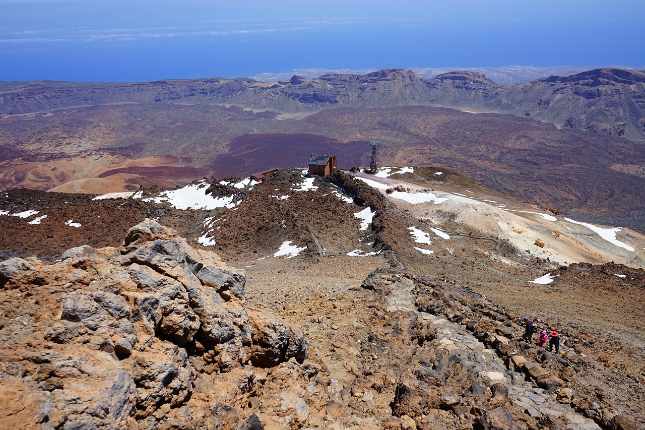 Rutas y senderos desde el Teleférico del Teide y su permiso de acceso